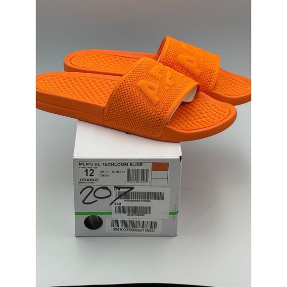 $130 APL Big Logo TechLoom Slide Orange Size 12M - Picture 3 of 4